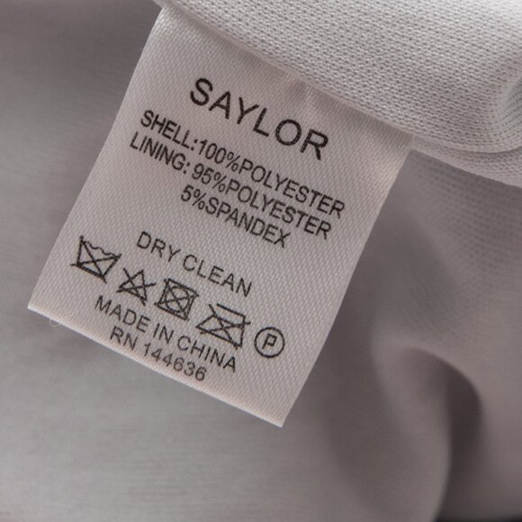 Saylor Persephone Skirt Sequin Fringe Mini Evening Party Silver Size XS - Picture 5 of 6